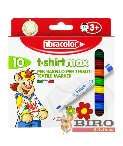 Carioci pentru tesatura 10 culori T-shirt Max Fibracolor